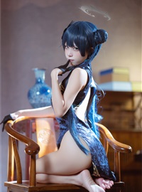 Is it the Three Worlds - NO.031 Blue Archival Concubine Saki Qipao(11)